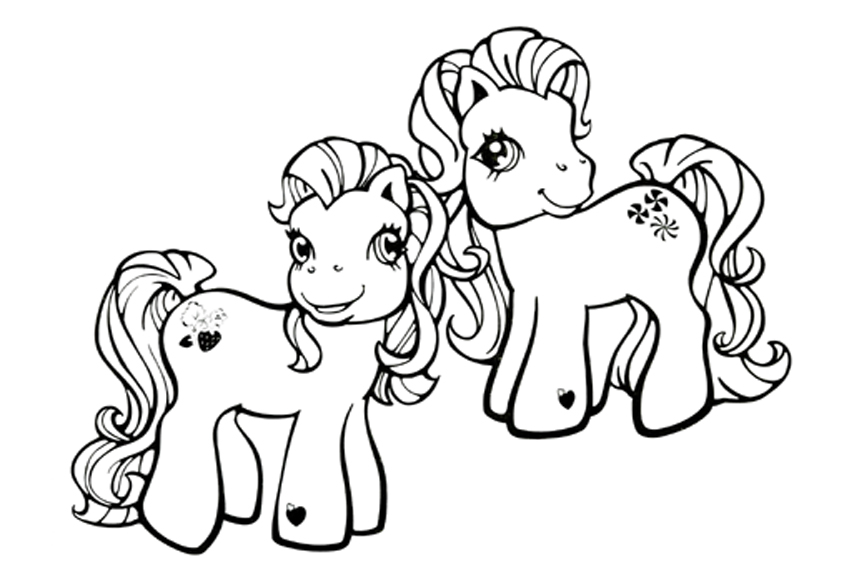 my little pony g3 coloring pages - photo #47