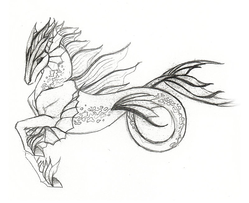 Mythical Creature Drawing at GetDrawings | Free download