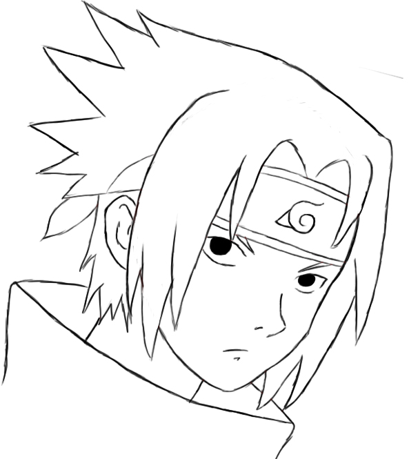 Naruto And Sasuke Drawing