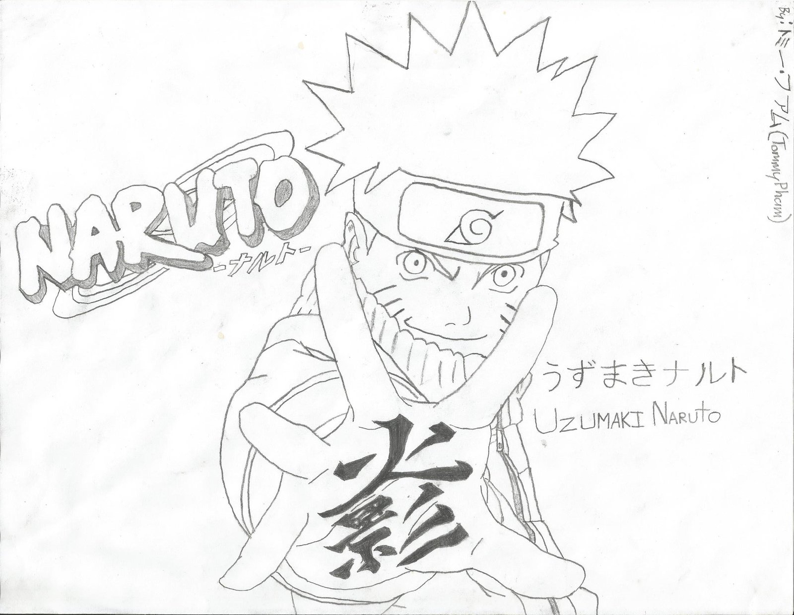 Naruto Anime Drawing At Getdrawings Free Download