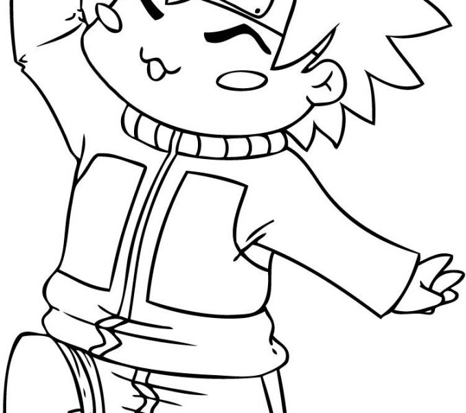 Naruto Chibi Coloring Coloring Pages