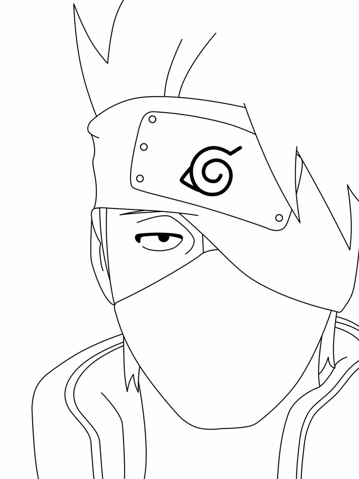 Naruto Drawing Easy Kakashi Naruto Akatsuki