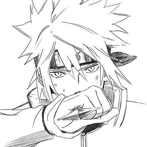 Naruto Face Drawing at GetDrawings | Free download