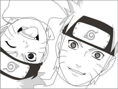 Naruto Face Drawing at GetDrawings | Free download