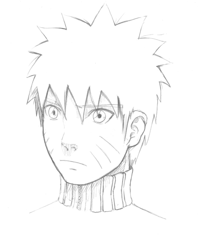 Naruto Face Drawing at GetDrawings Free download