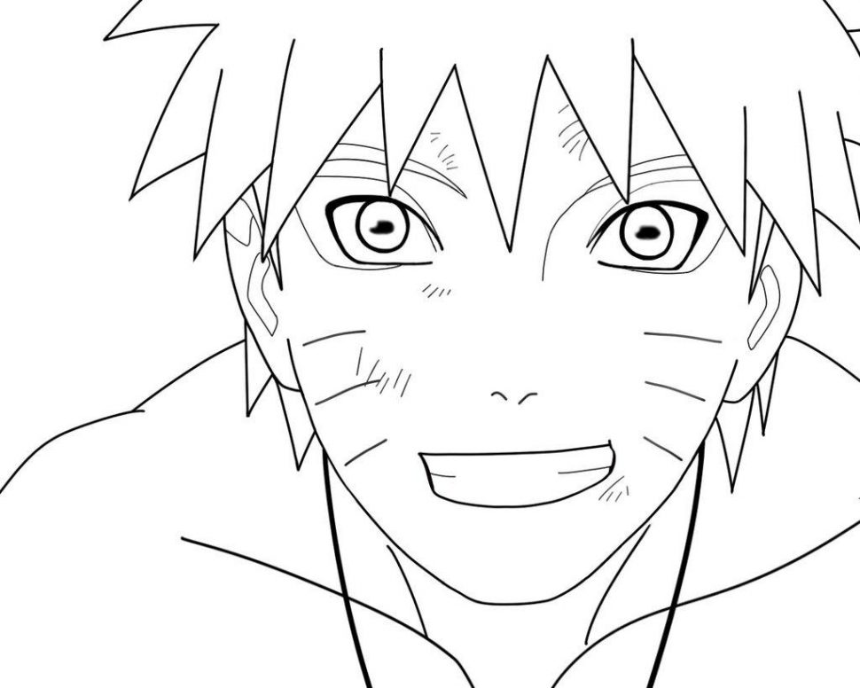 Anime Face Naruto Drawing Easy Pic Corn