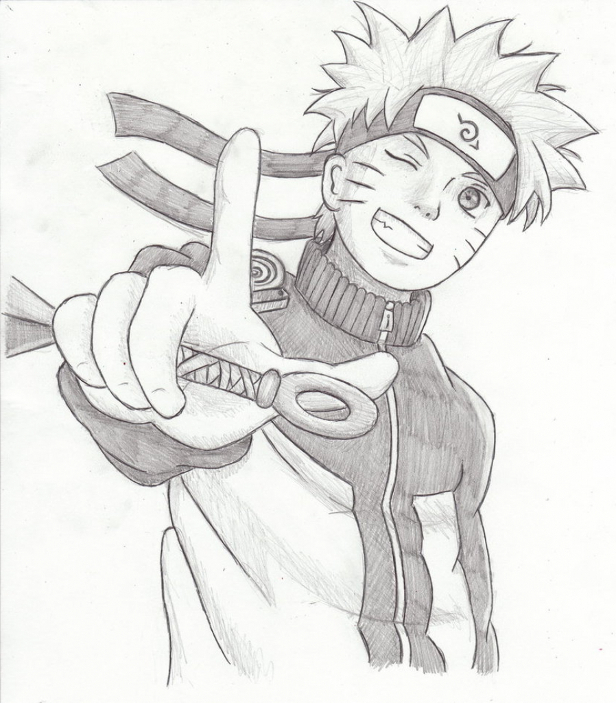 Creative Naruto Drawing Sketch for Beginner