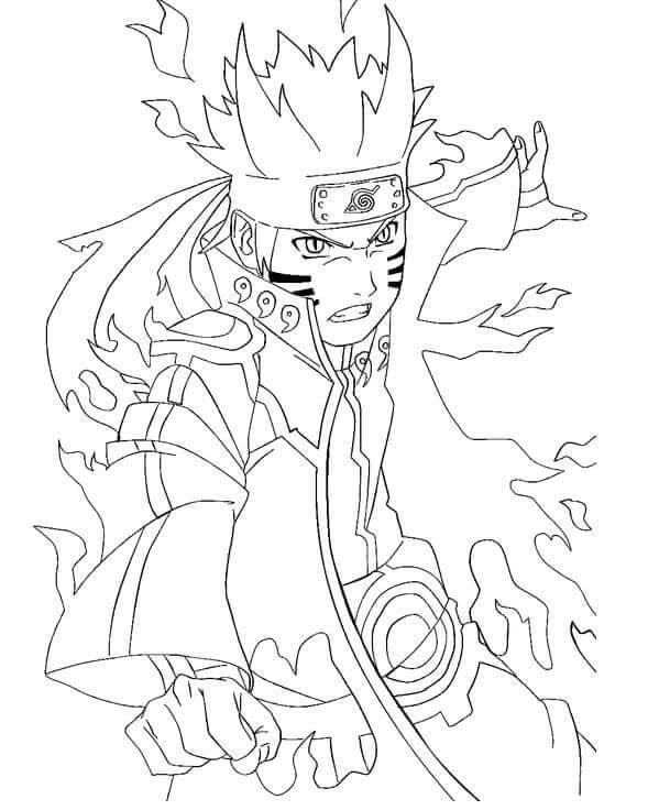 Naruto Sage Mode Drawing at GetDrawings | Free download
