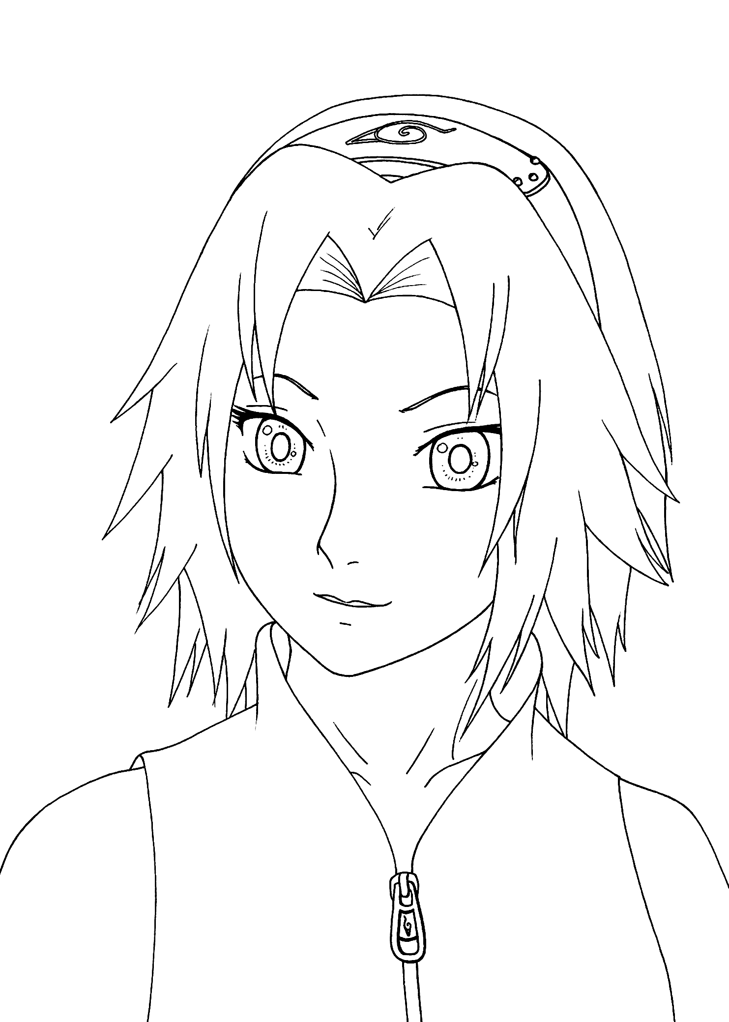 Naruto Sakura Drawing at GetDrawings | Free download