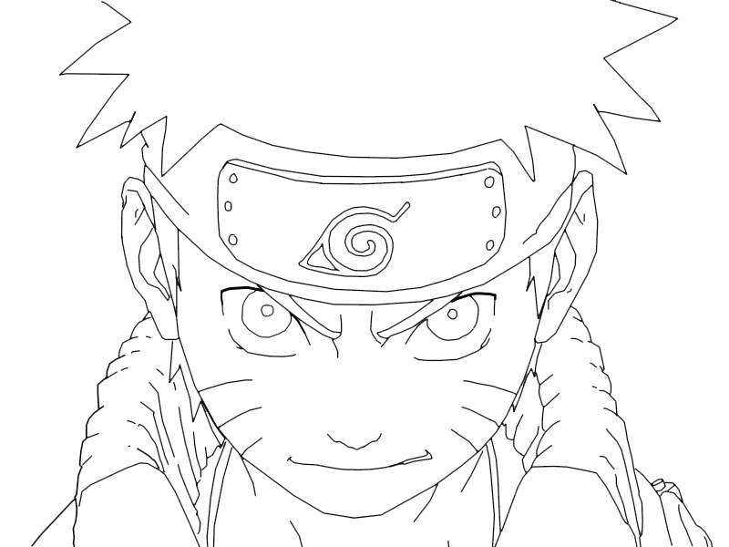 14+ Naruto Uzumaki Outline Nichanime