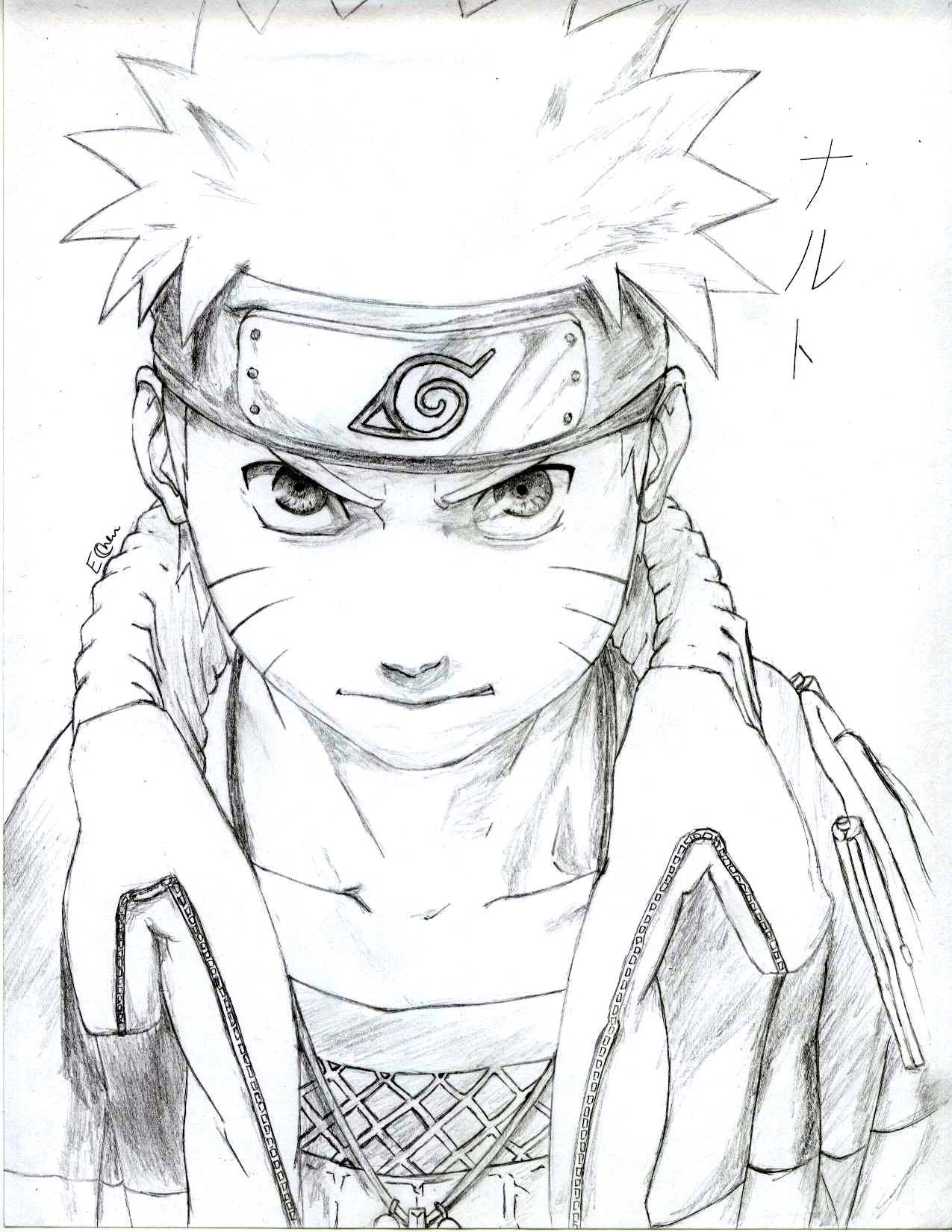 Naruto Uzumaki Drawing at GetDrawings Free download