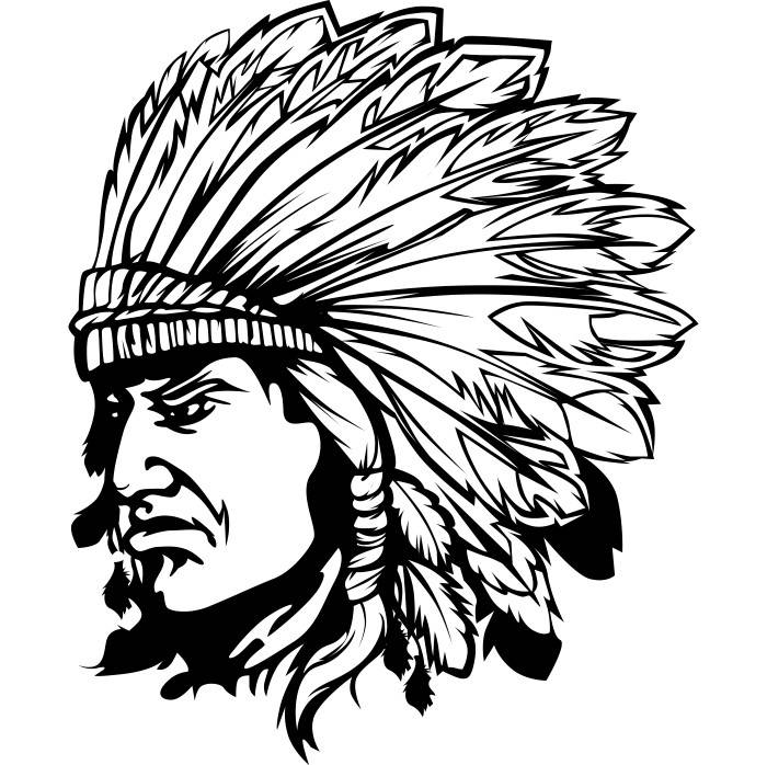 Native American Headdress Drawing at GetDrawings | Free download