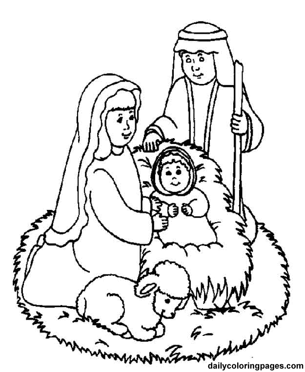 Nativity Scene Drawing At Getdrawings Free Download