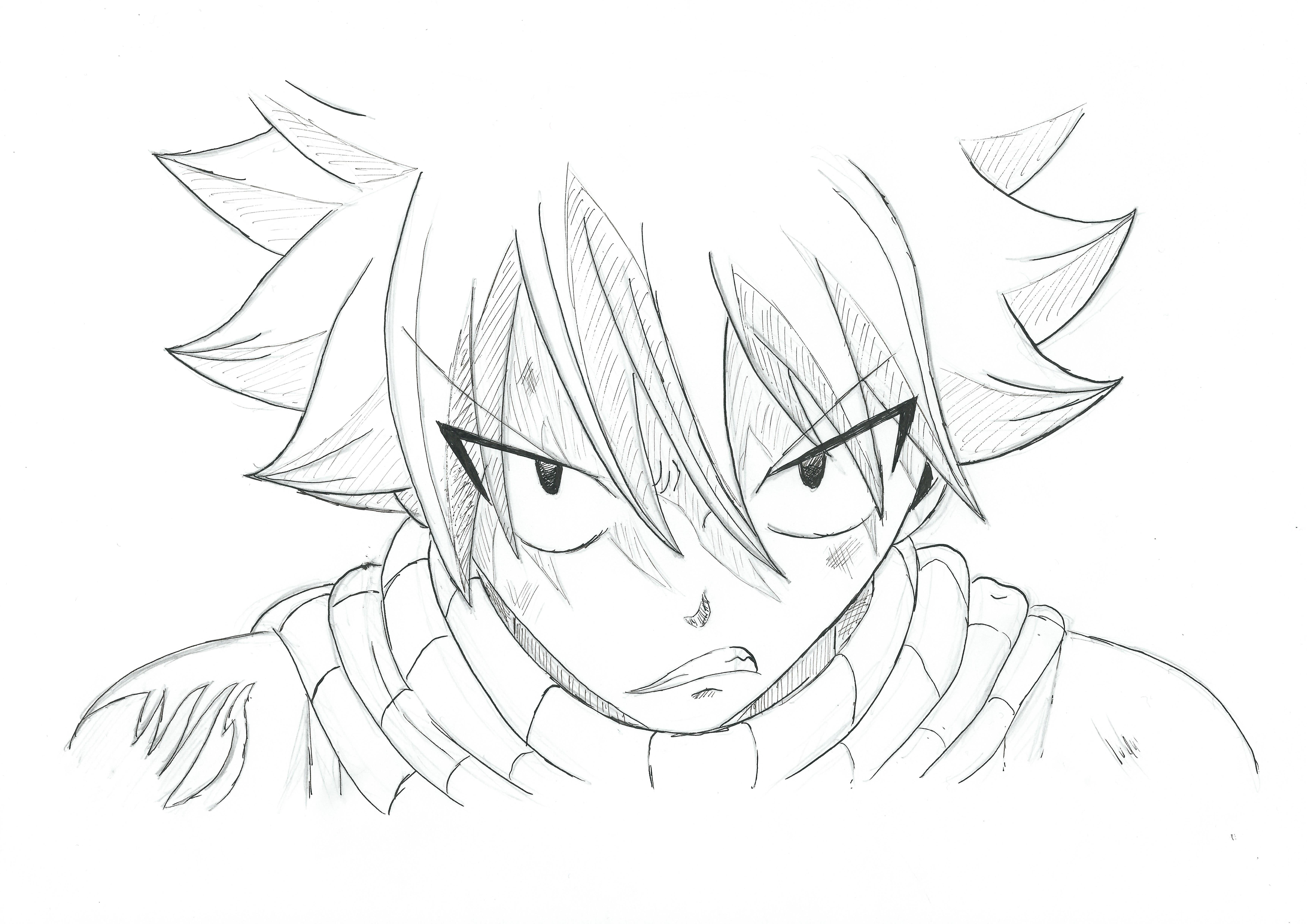 New Natsu Sketch Drawing for Kindergarten