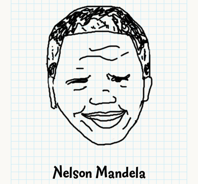 Nelson Mandela Drawing at GetDrawings | Free download