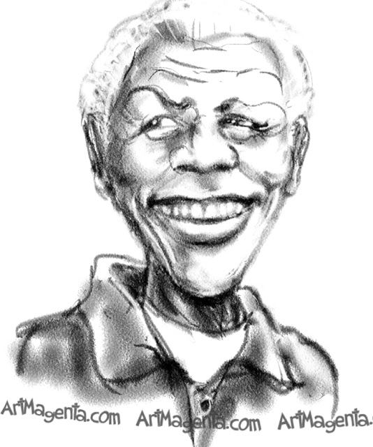 Nelson Mandela Drawing at GetDrawings | Free download