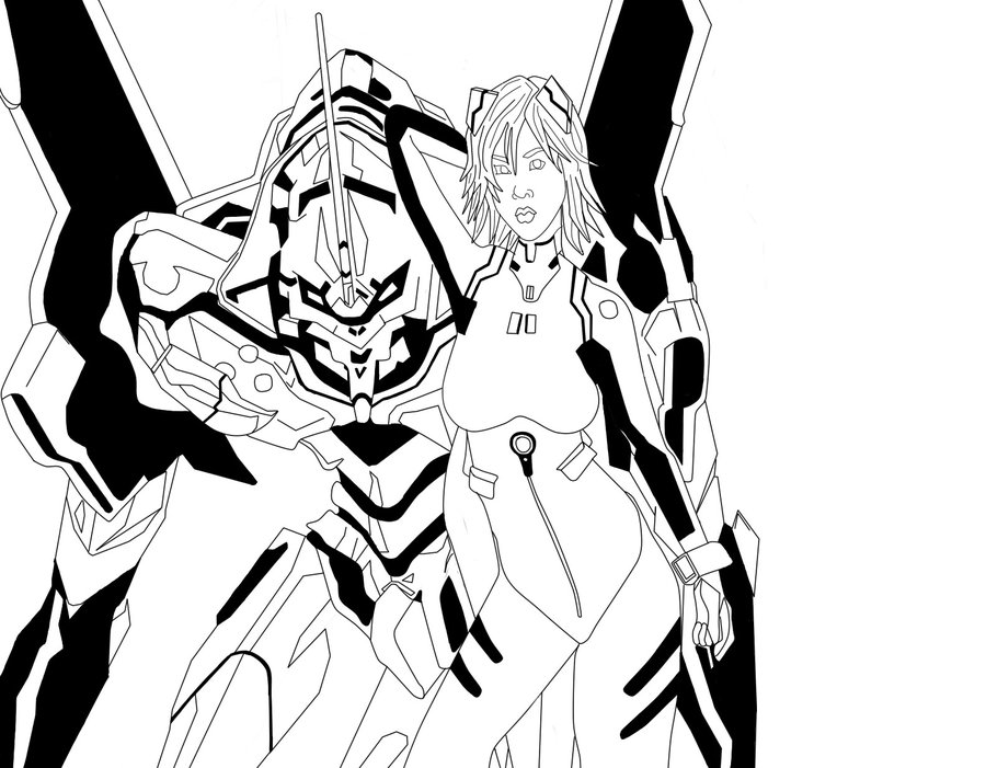 23. Found. drawing images for 'Evangelion'. 