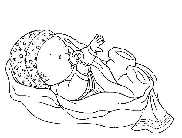 Newborn Baby Drawing at GetDrawings | Free download