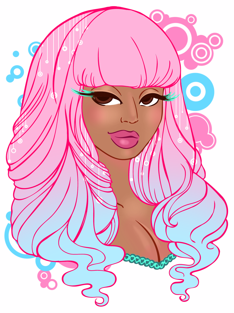 Nicki Minaj Cartoon Drawing at GetDrawings | Free download