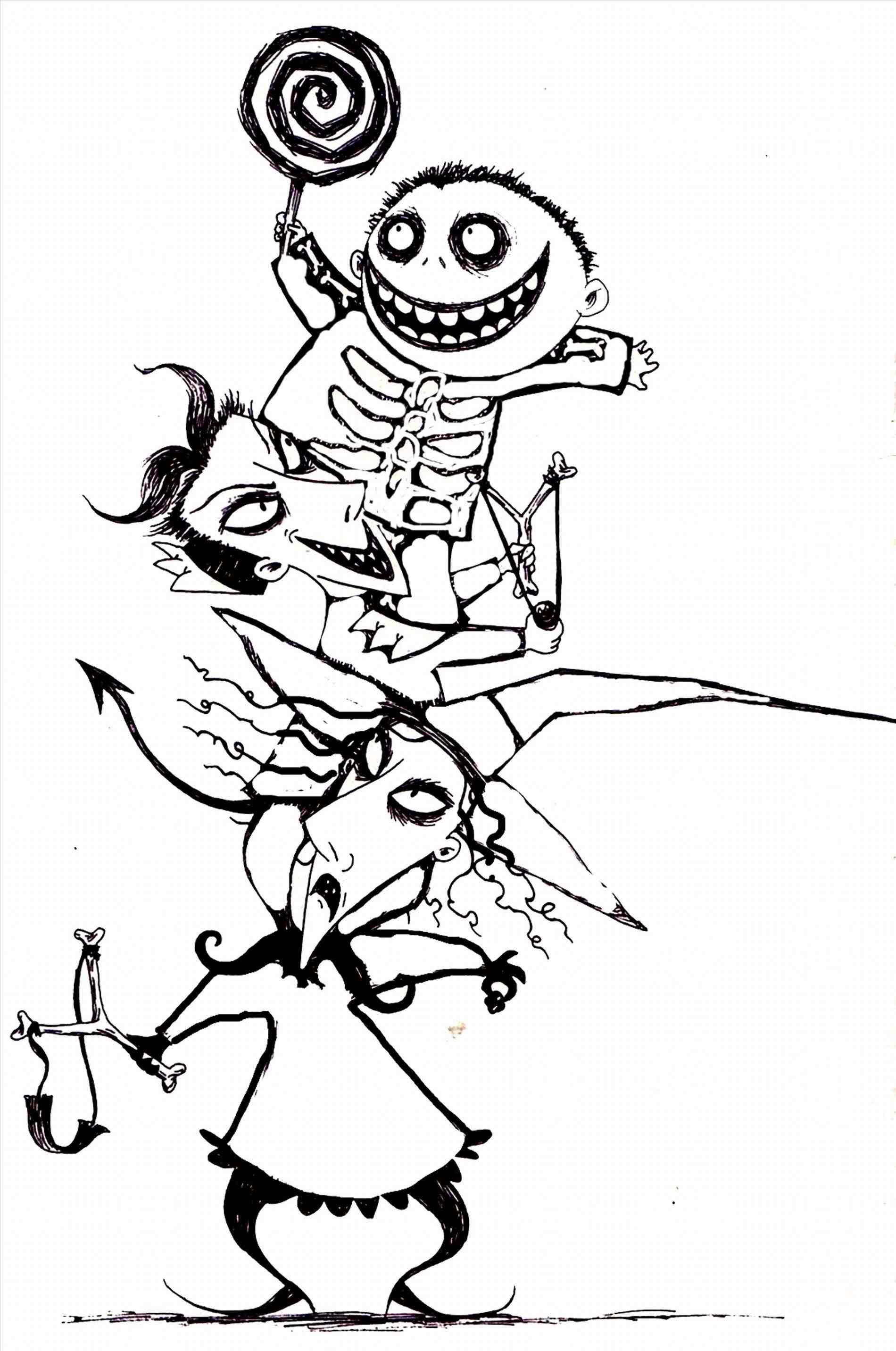 Nightmare Before Christmas Drawing at GetDrawings Free download