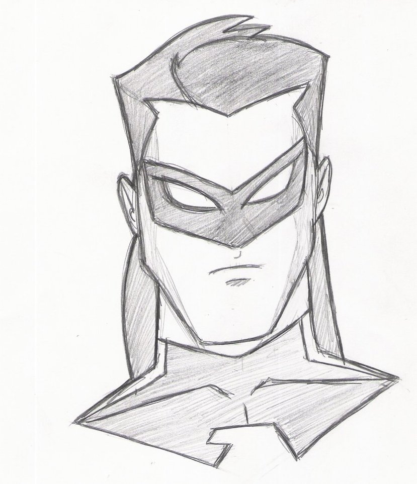 Nightwing Drawing at GetDrawings | Free download