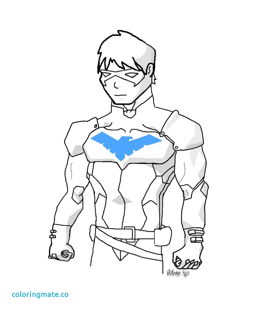 Nightwing Drawing at GetDrawings | Free download