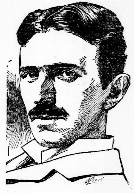 Nikola Tesla Drawing at GetDrawings | Free download