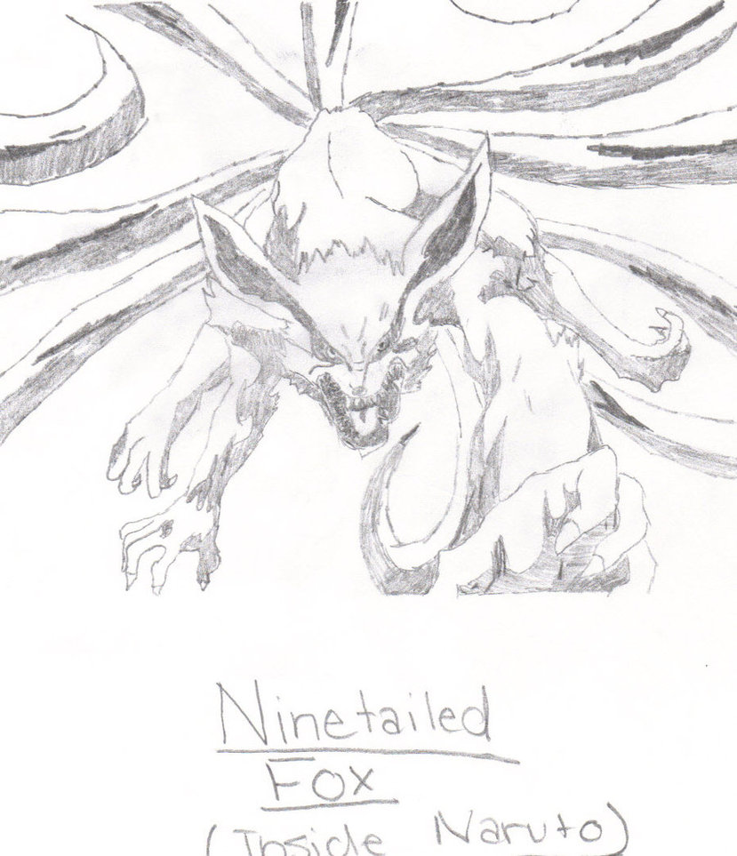 Nine Tail Fox Drawing At Getdrawings Free Download