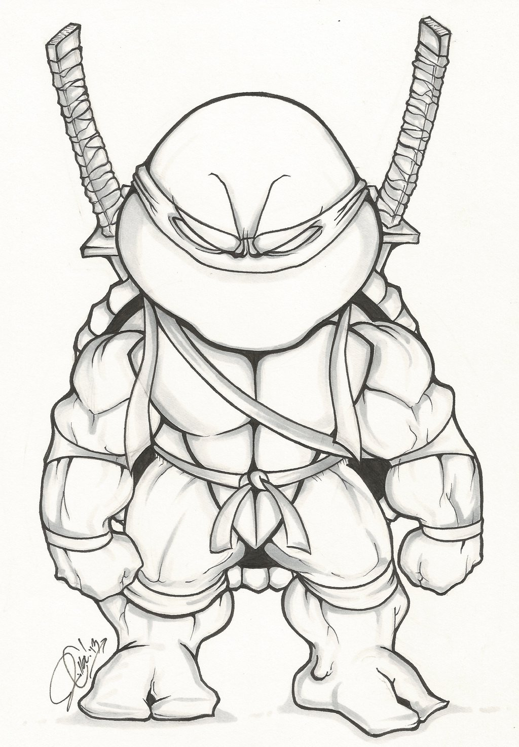 Ninja Turtle Drawing at GetDrawings Free download