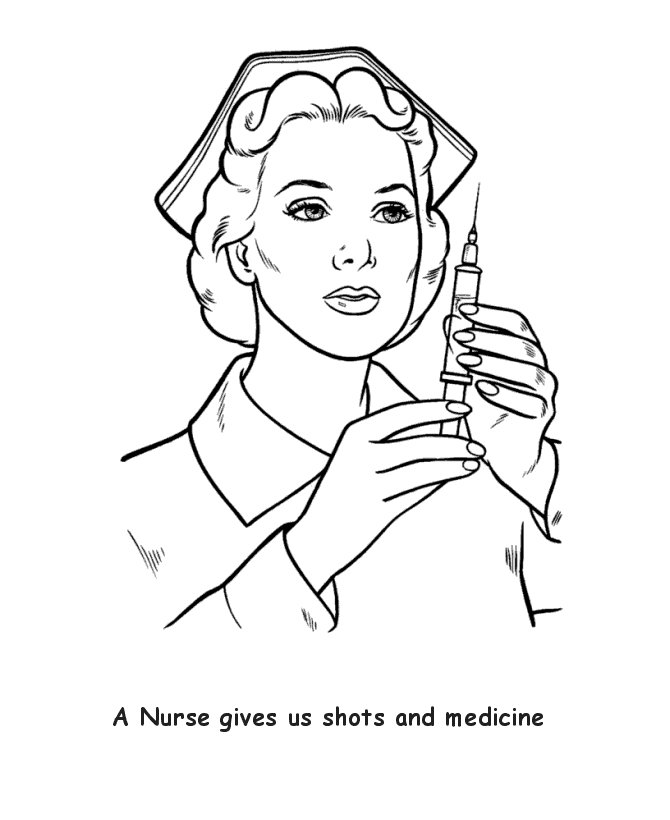 Nurse Drawing at GetDrawings | Free download