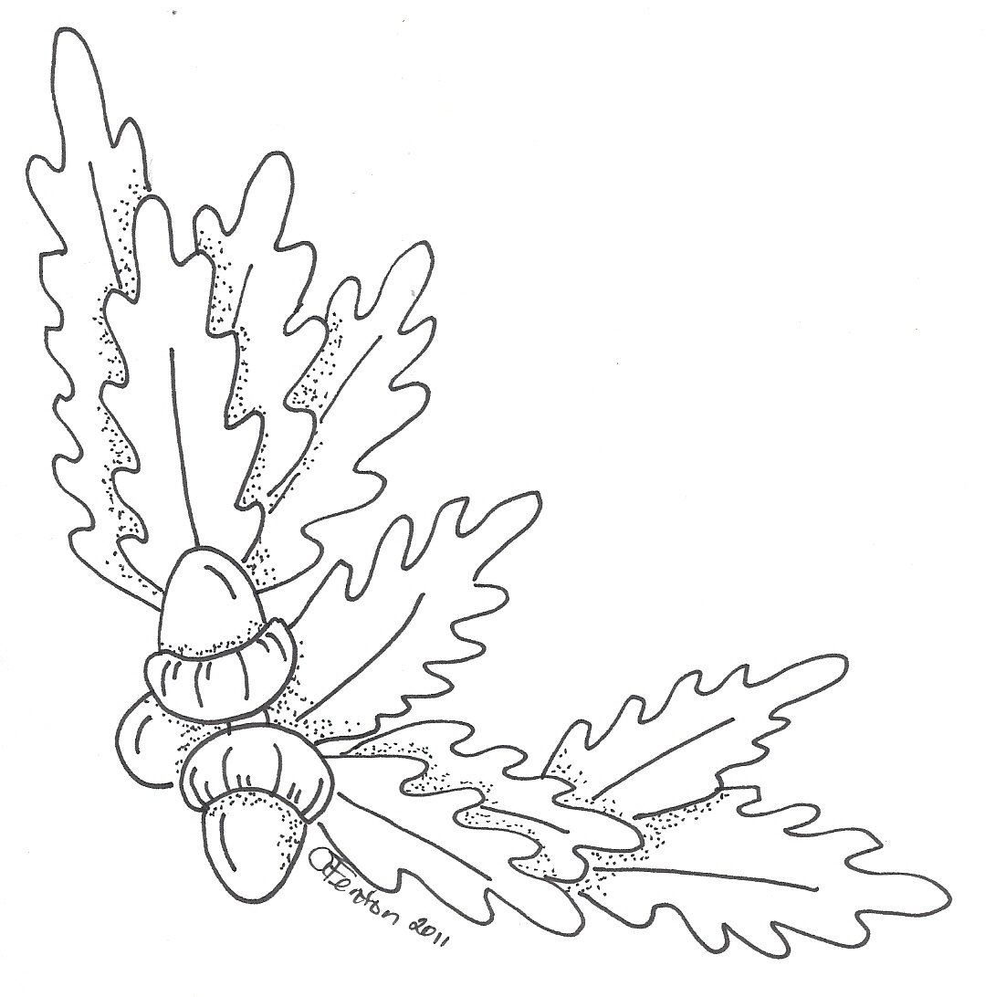 Oak Leaf Drawing Template At GetDrawings Free Download