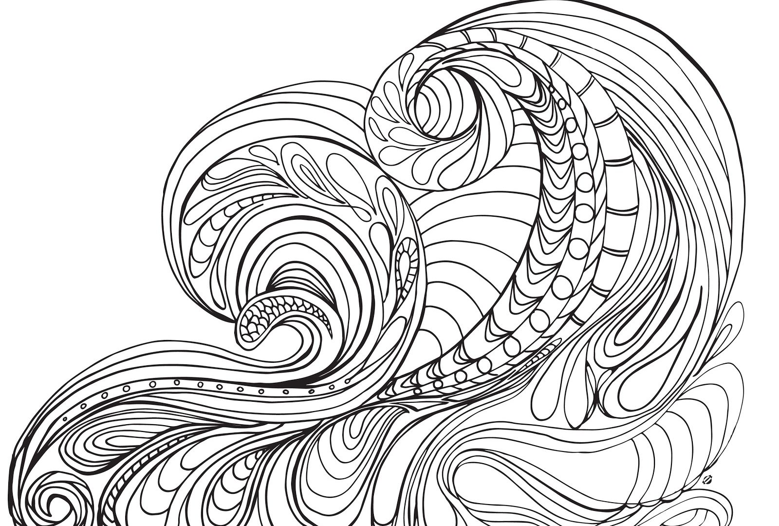 Ocean Waves Line Drawing at GetDrawings Free download