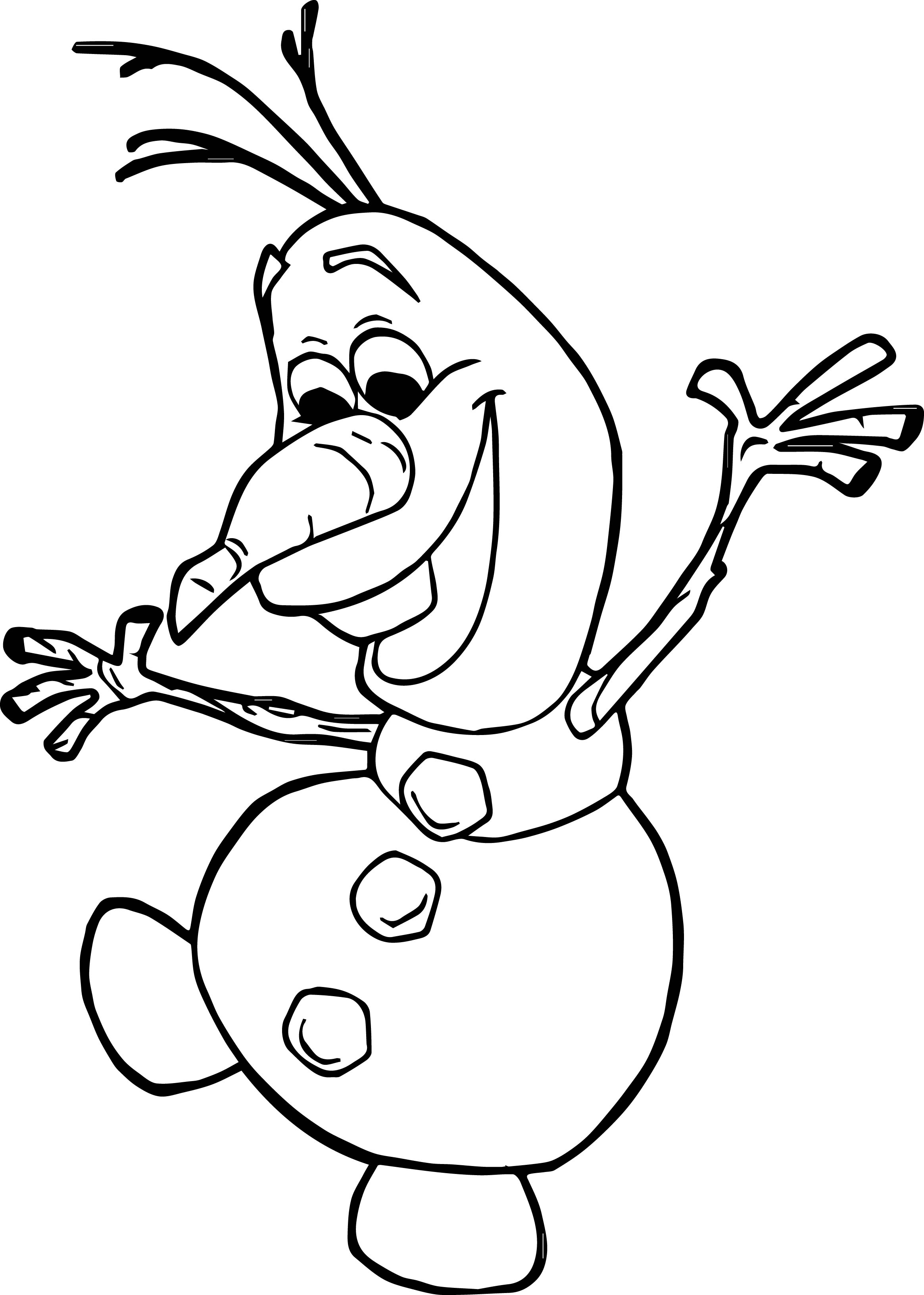 Olaf Summer Coloring Sheets Coloring Pages