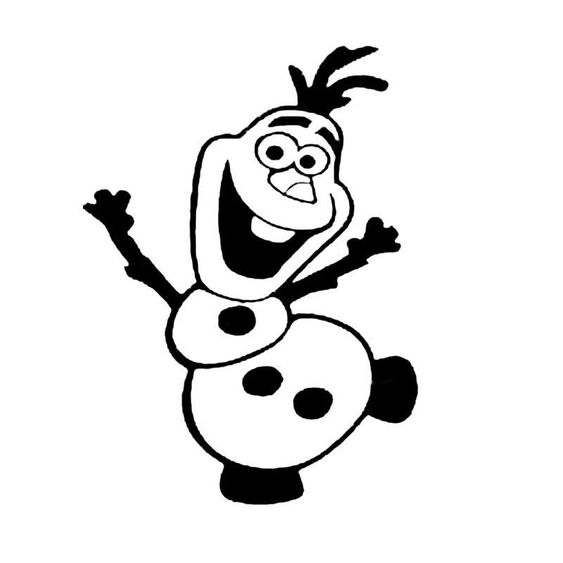 Olaf Cartoon Drawing at Explore collection of Olaf