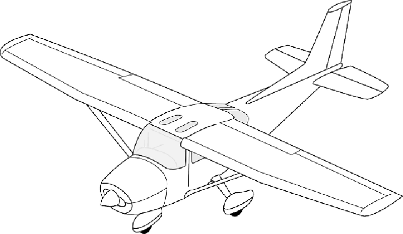 airplane drawing