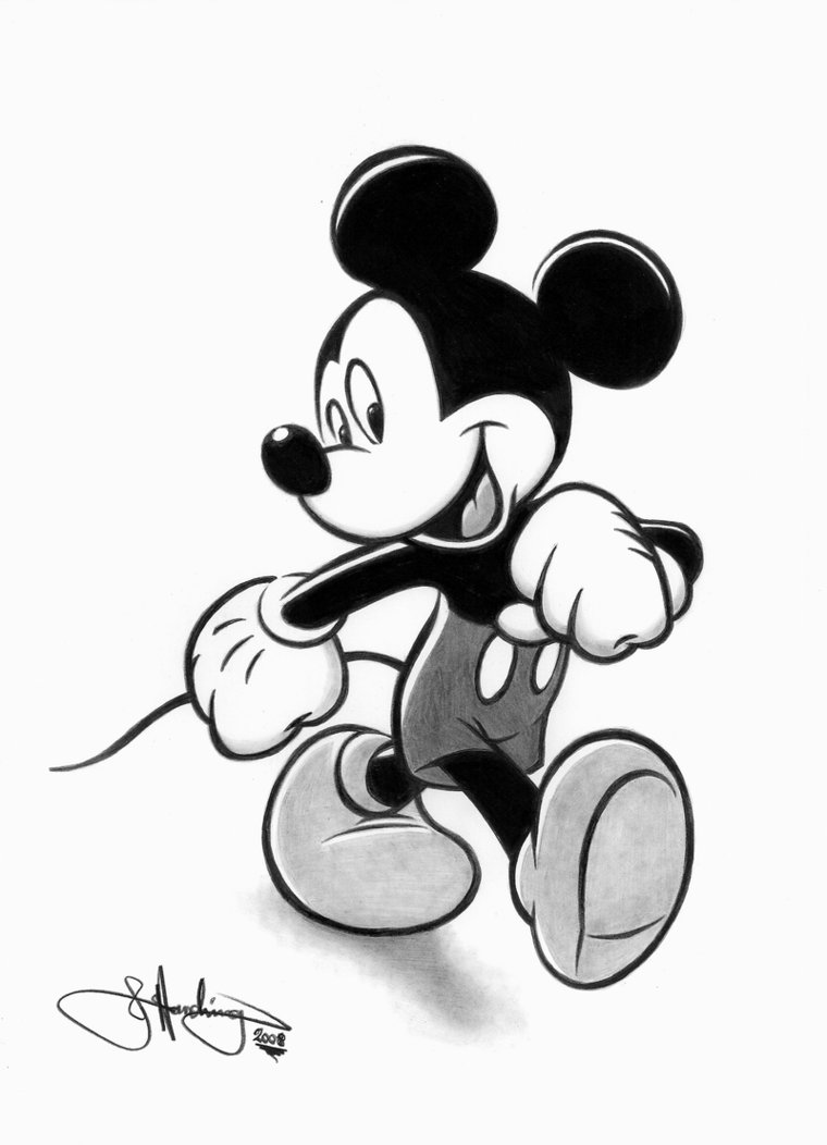 Old Mickey Mouse Drawing at GetDrawings Free download