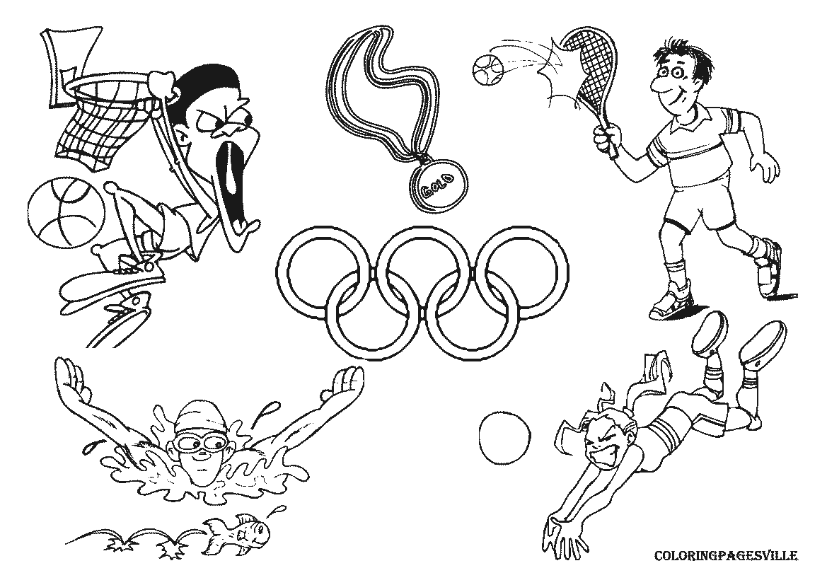 Olympic Drawing at GetDrawings | Free download