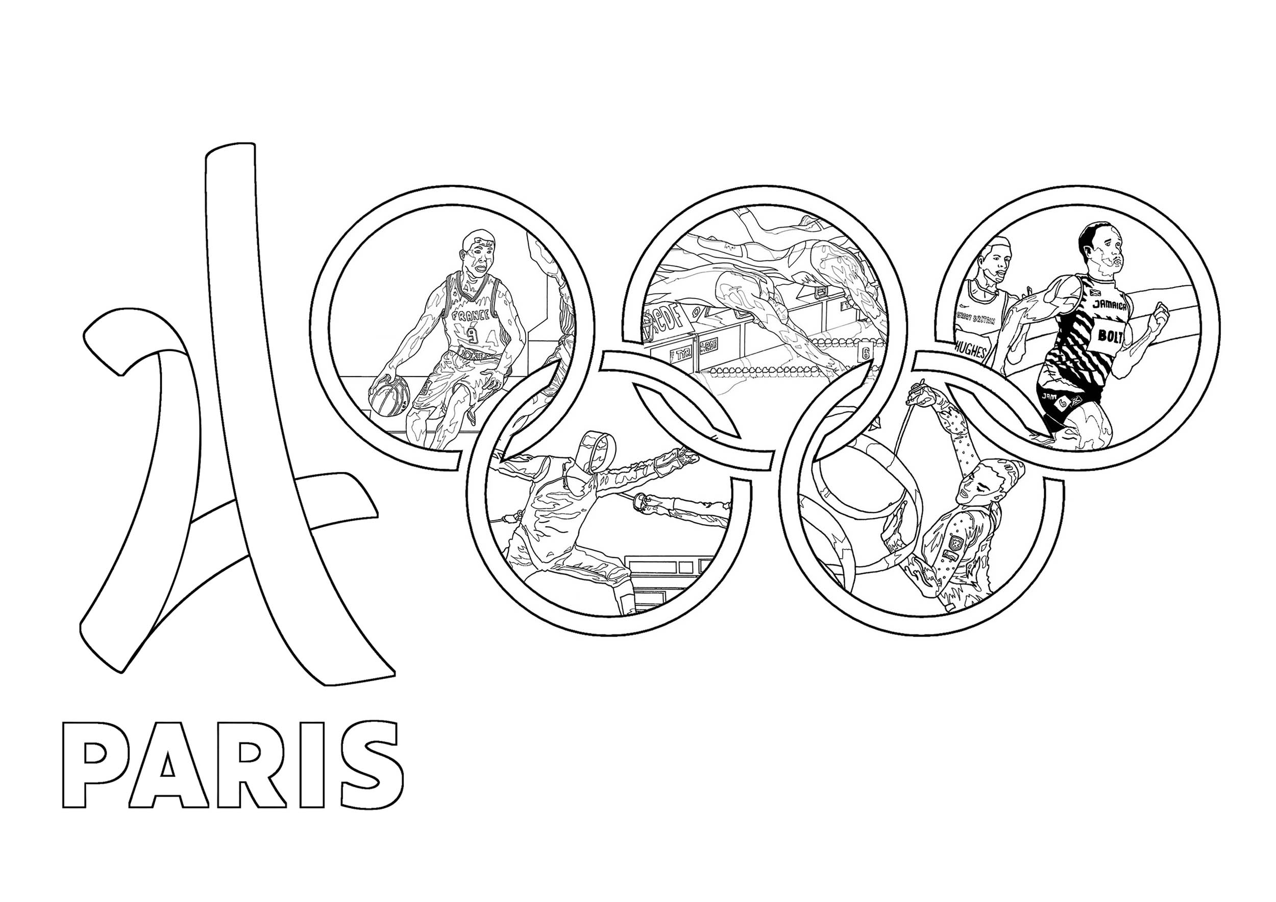 Olympic Drawing at GetDrawings Free download
