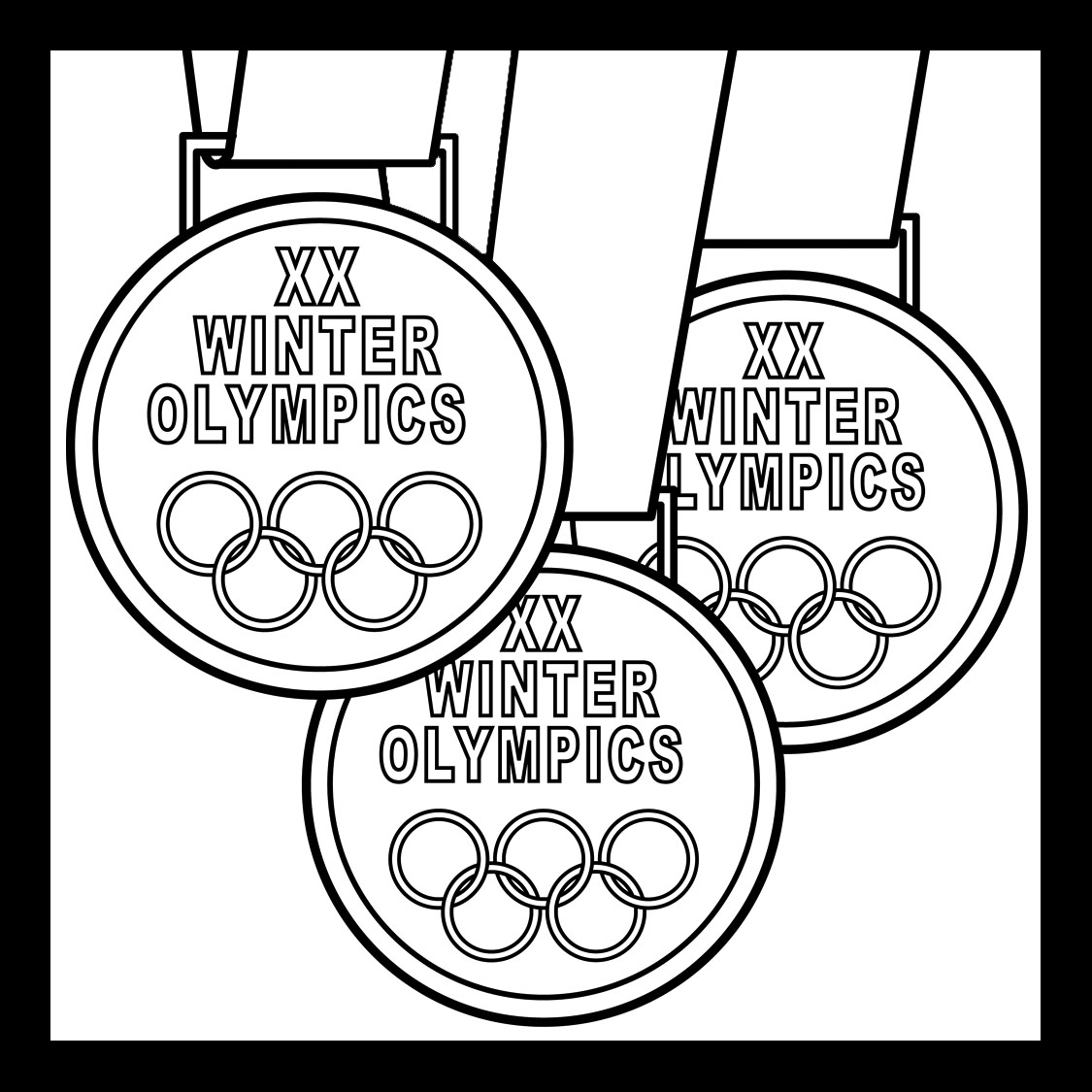 Olympic Medal Drawing at GetDrawings | Free download