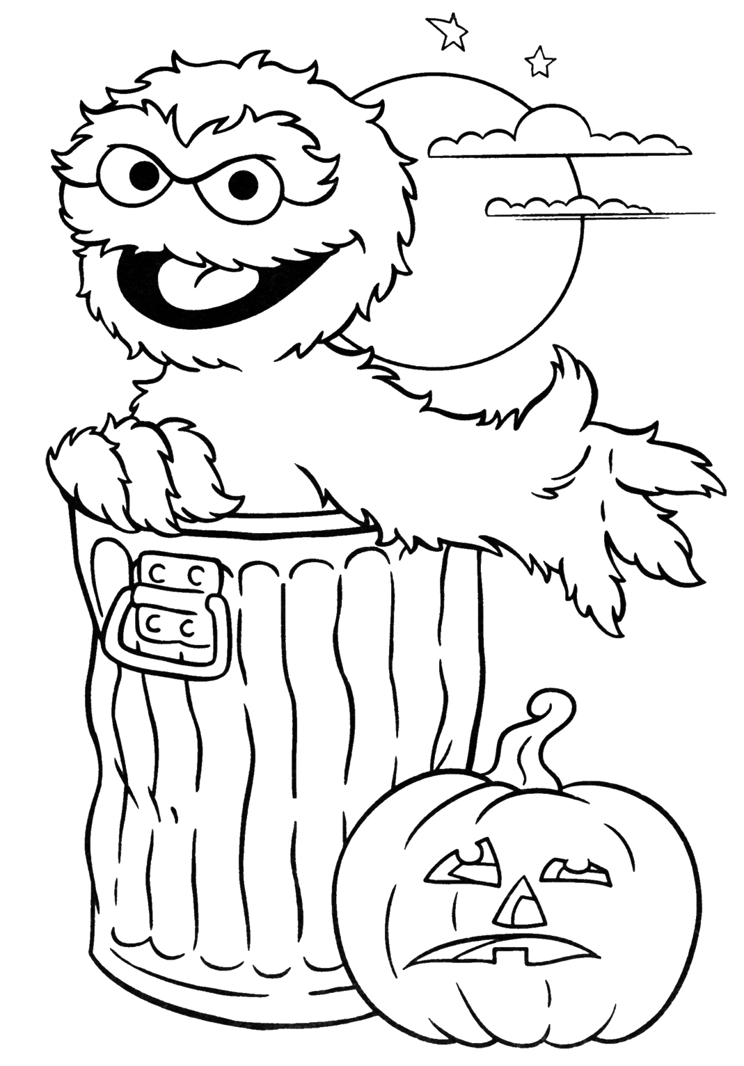 Oscar The Grouch Drawing at GetDrawings Free download