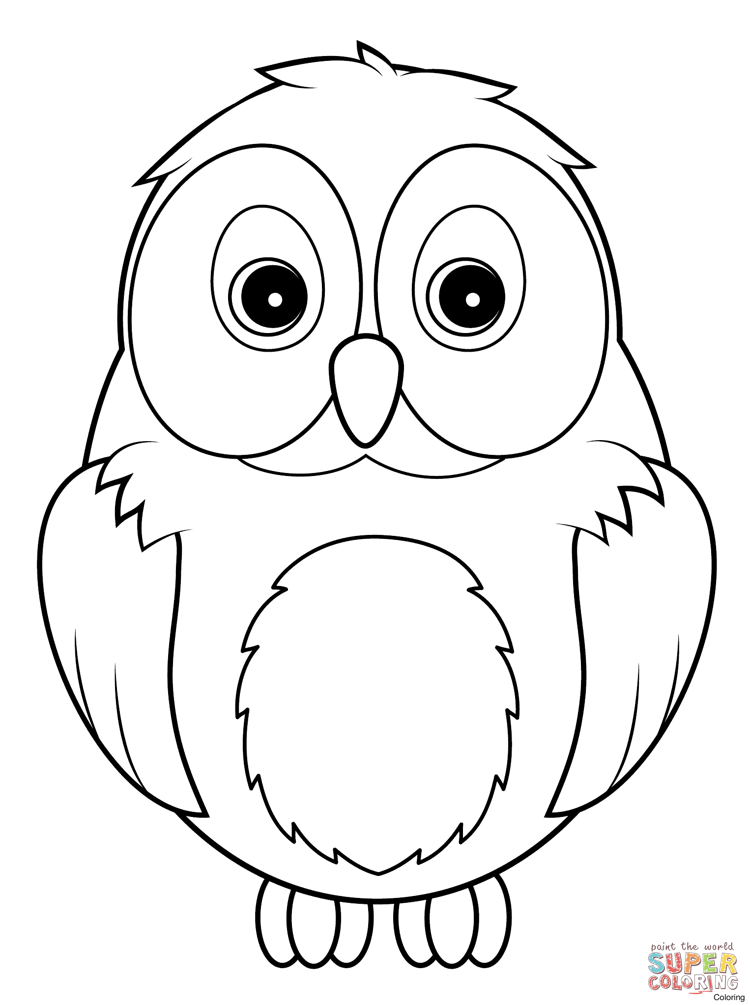 Owl Drawing Easy at GetDrawings Free download