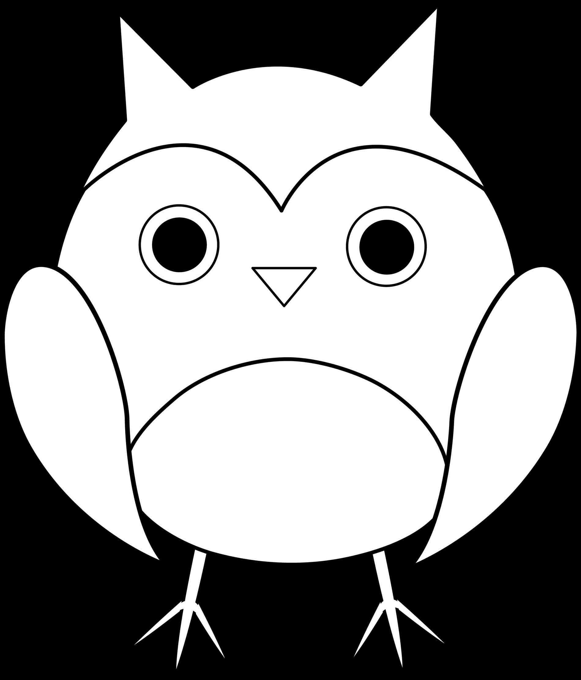 Owl Drawing Simple at GetDrawings Free download