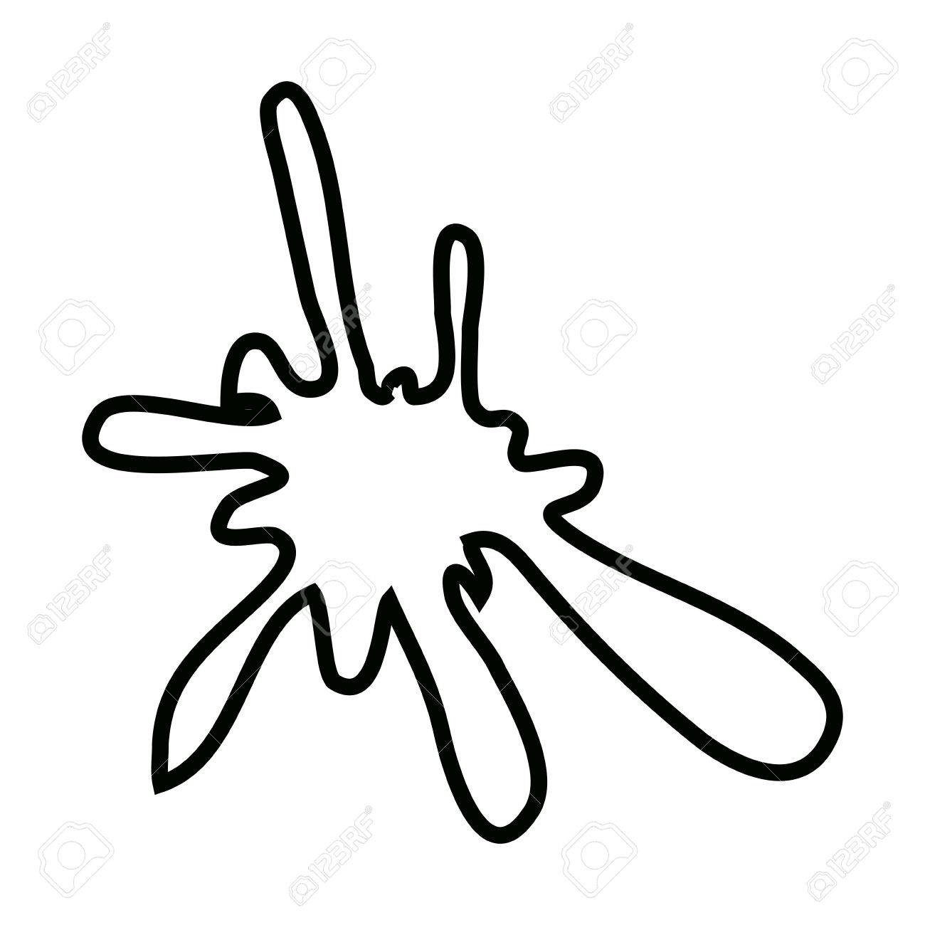 Paint Splatter Drawing At GetDrawings Free Download