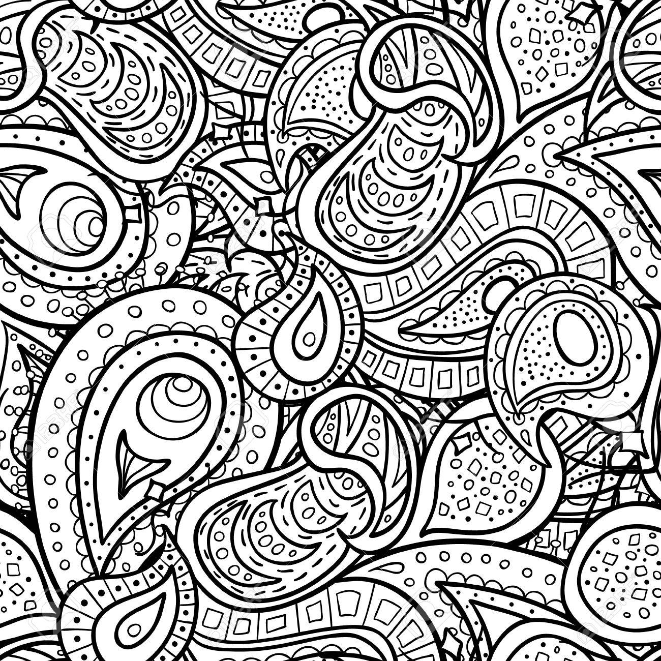 Paisley Pattern Drawing at GetDrawings Free download