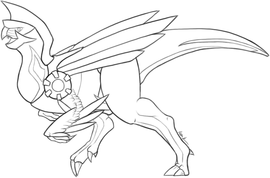 oviraptor coloring page