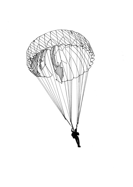 Parachute Drawing At Getdrawings Free Download