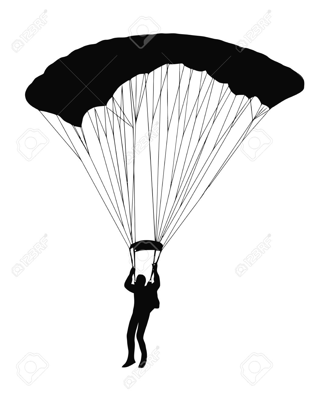 Parachute Drawing at GetDrawings Free download