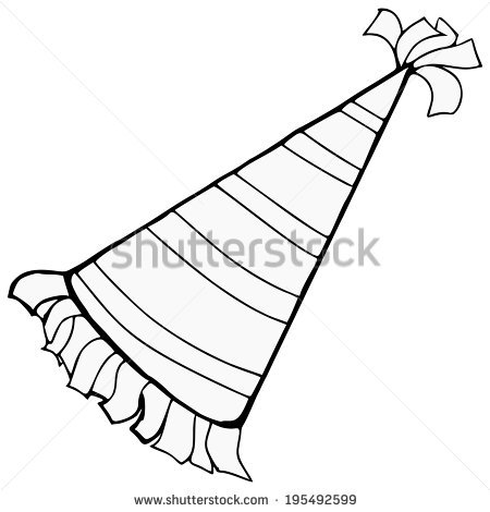 Party Hat Drawing at GetDrawings | Free download