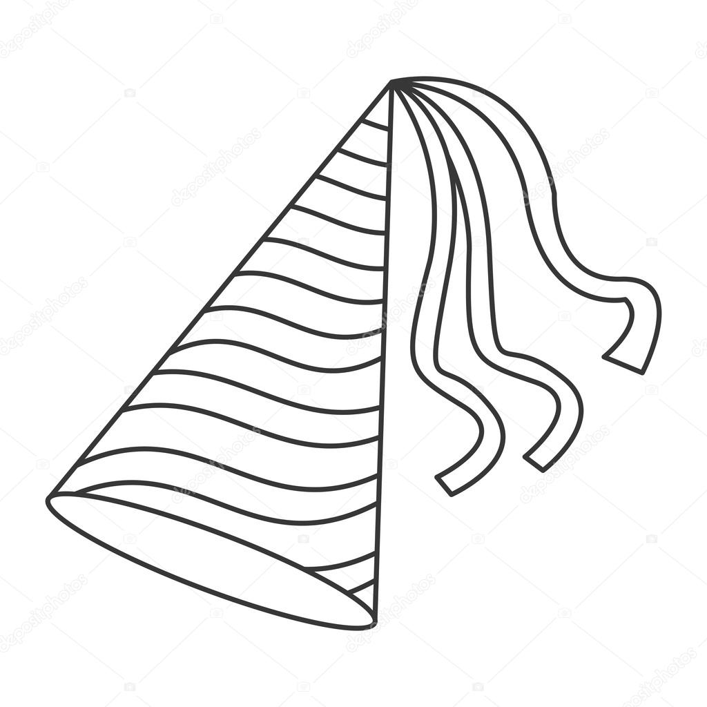 Party Hat Drawing at GetDrawings | Free download