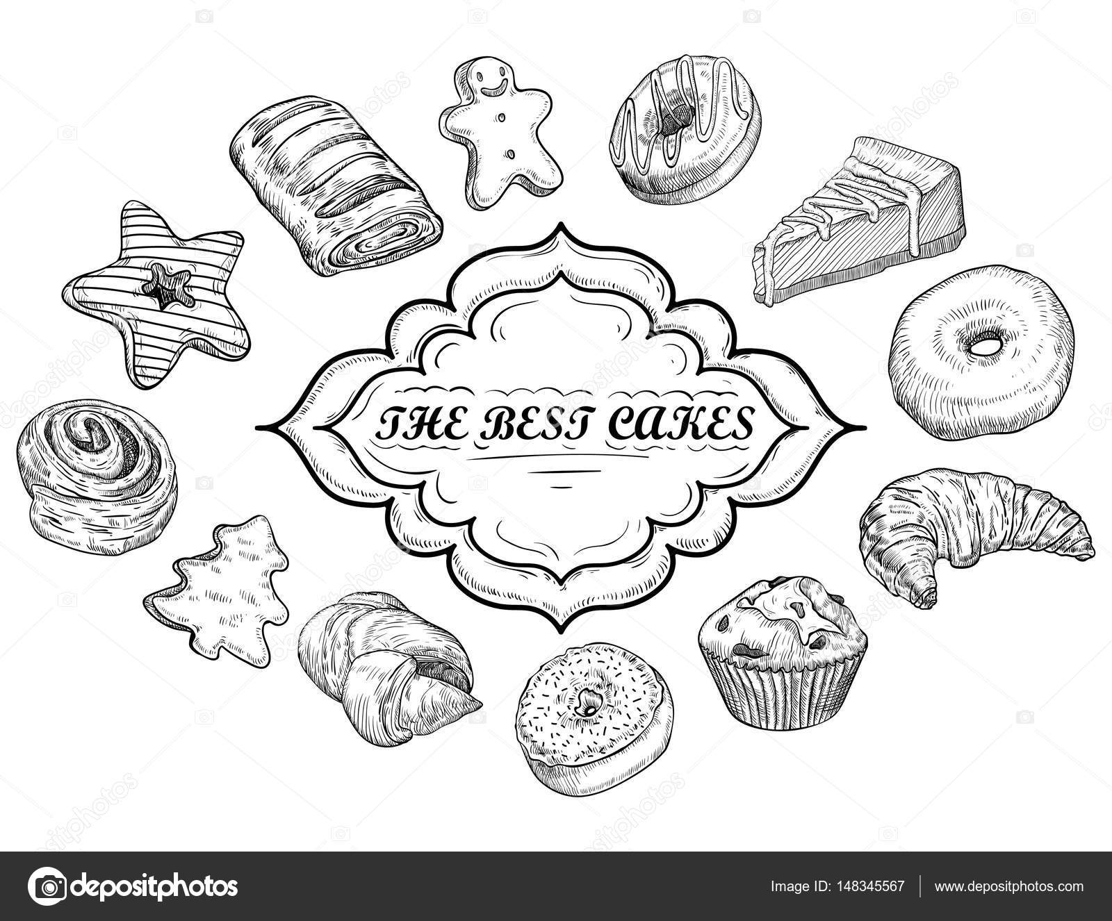 Pastry Drawing at GetDrawings Free download